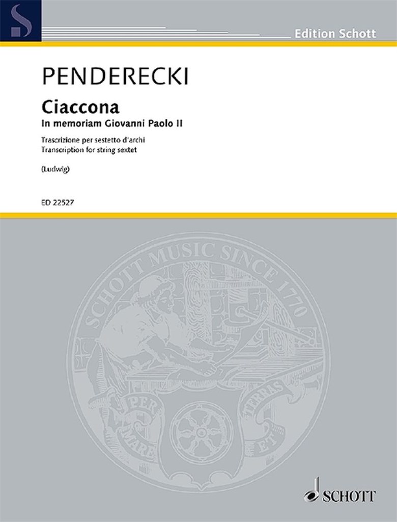 Ciaccona - In Memoriam Giovanni Paolo II
